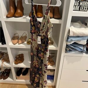 Floral Multicolor Women's Dress